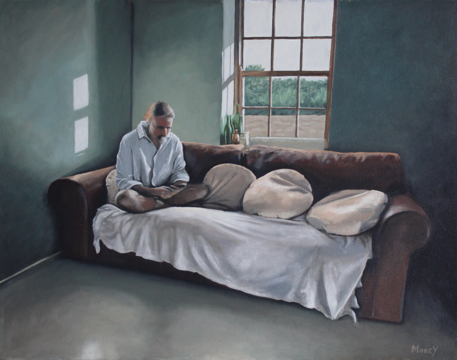 Johann in Limerence - after Edward Hopper