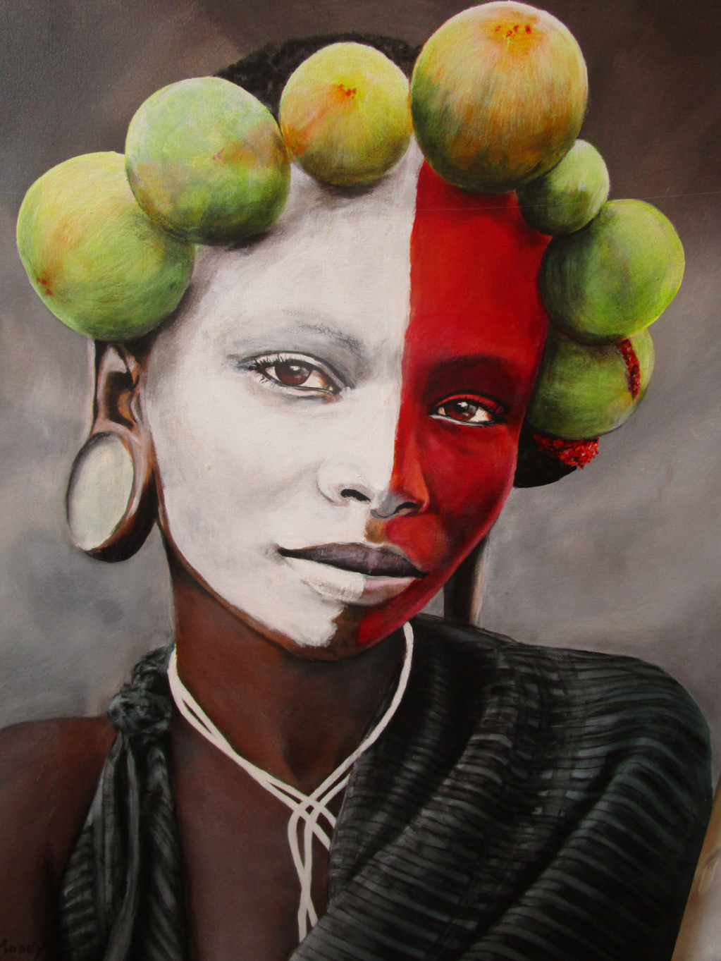 Omo Girl with Fig Crown