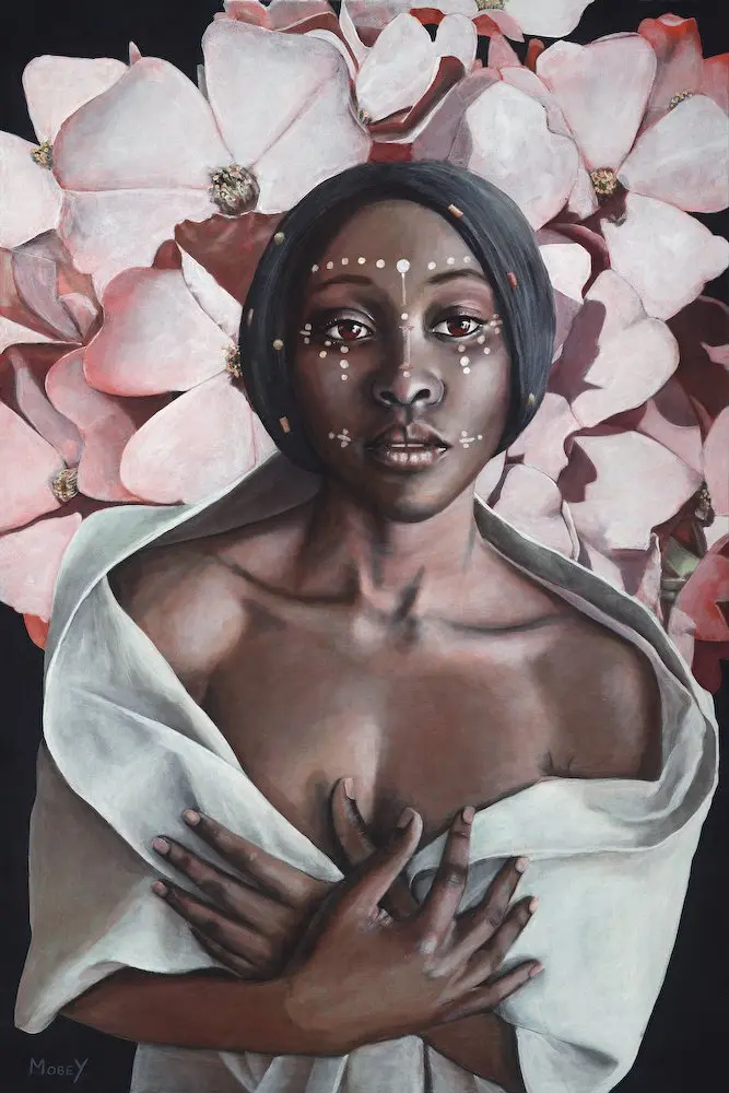 Thelma with Wild Roses